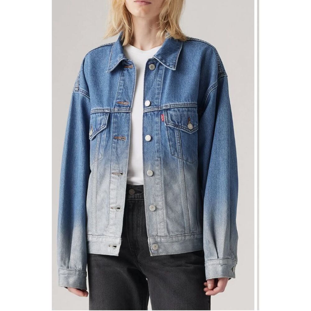 NWOT Levis Womens 90s Cotton Trucker Jacket My Moment XS